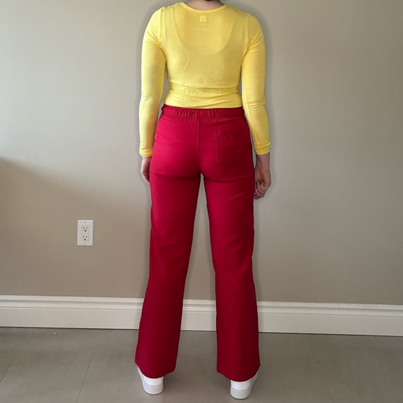 WONDERWINK SCRUB XS SET FOUR-STRETCH RED - Picture 5 of 12